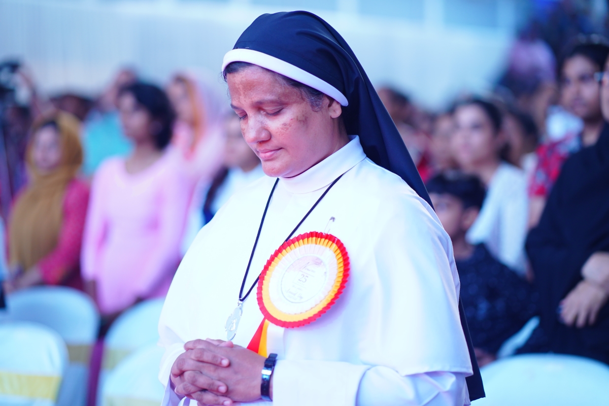 A moment of prayer