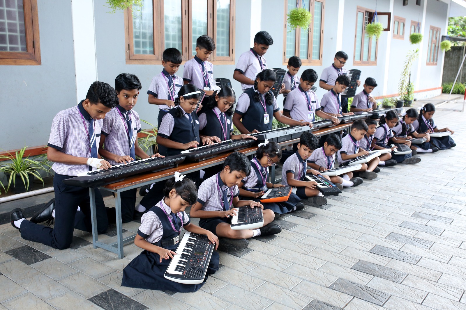Keyboard lesson